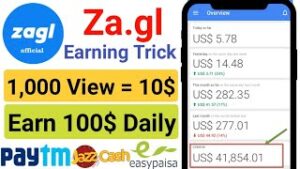 Zagl Online Earning Websites Pakistan